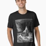 Charon crosses the river Acheron - Gustave Dore Essential T-Shirt