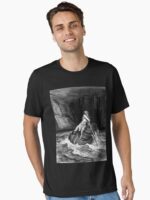 Charon crosses the river Acheron - Gustave Dore Essential T-Shirt