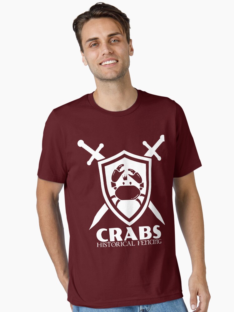 Logo - White w Shield Essential T-Shirt