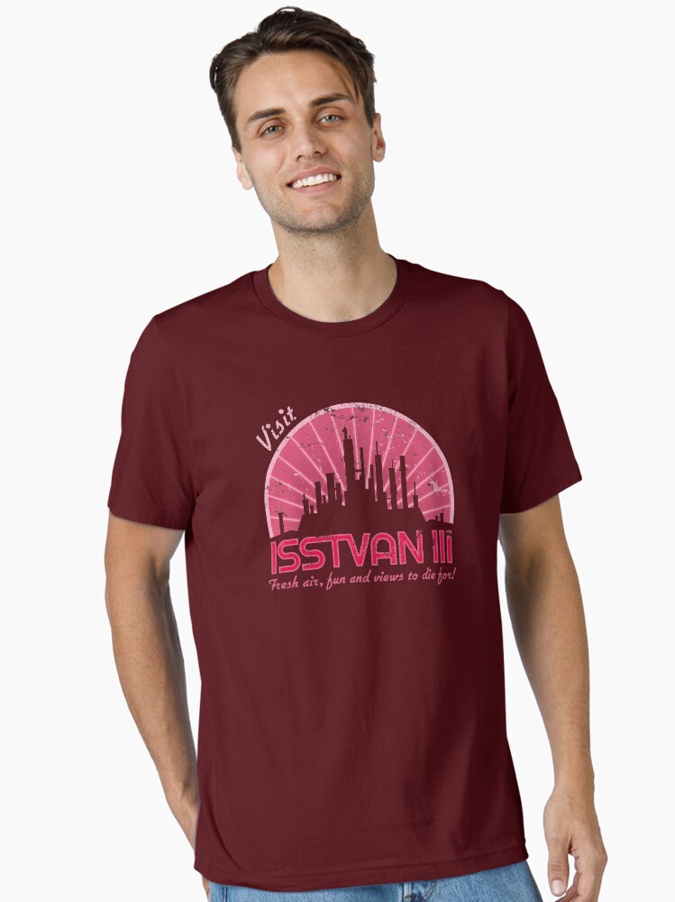 Visit (red) Essential T-Shirt