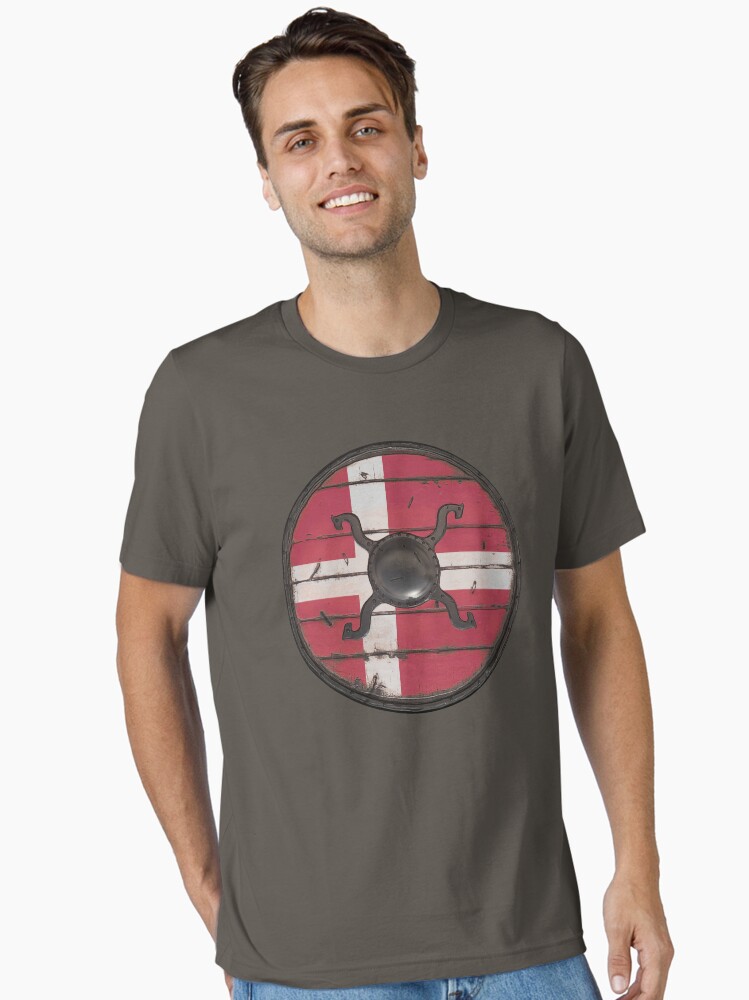 Danish Viking Shield Essential T-Shirt