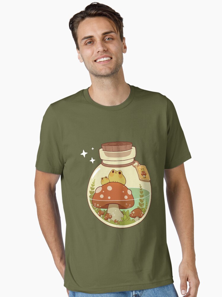 Frog and mushroom potion Essential T-Shirt