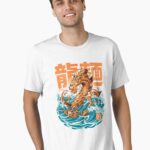 Great Ramen Dragon off Kanagawa Essential T-Shirt