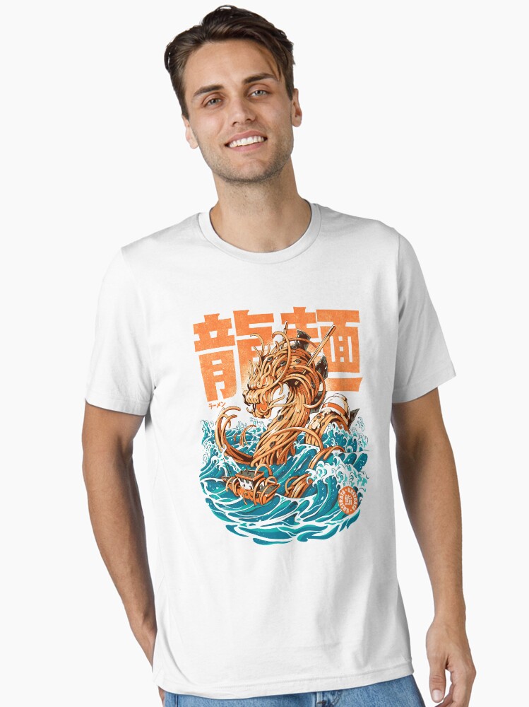 Great Ramen Dragon off Kanagawa Essential T-Shirt