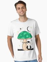 Magic Mushroom Penguin Essential T-Shirt