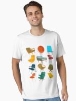 Mid Century Modern Chair Collection Essential T-Shirt