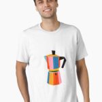 Multicolor Moka Pot Essential T-Shirt