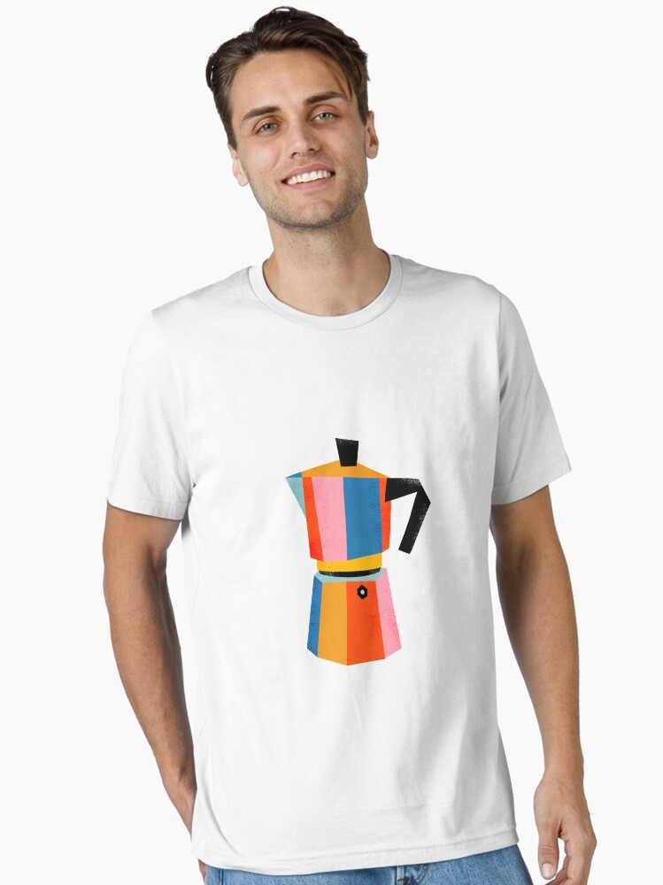 Multicolor Moka Pot Essential T-Shirt