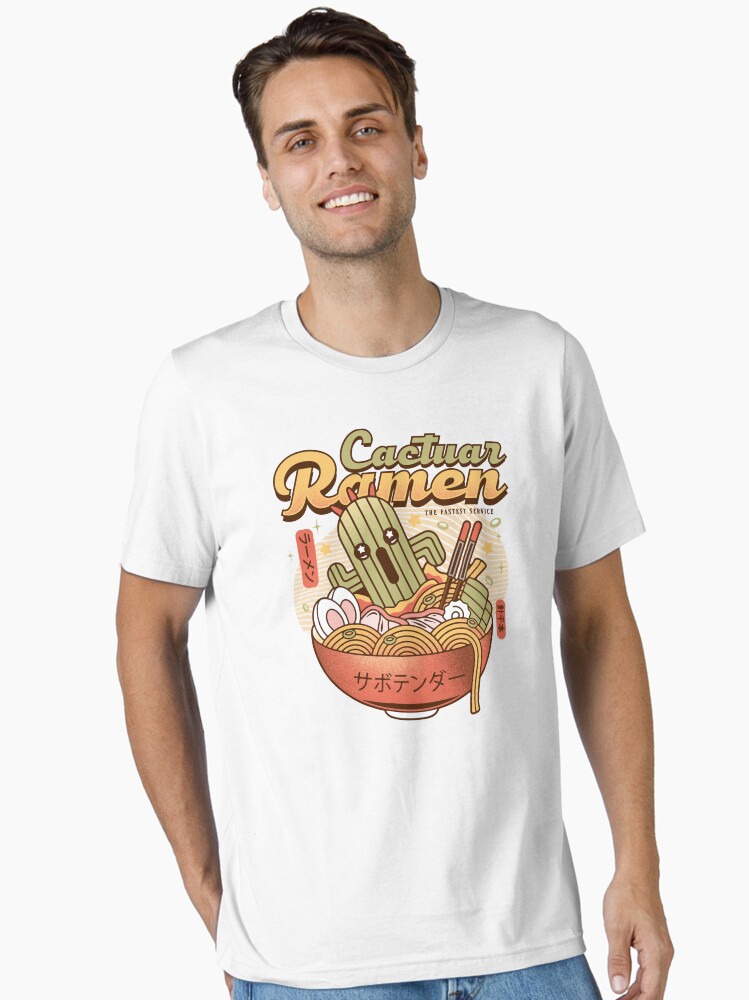 Cactuar Ramen Vintage Essential T-Shirt