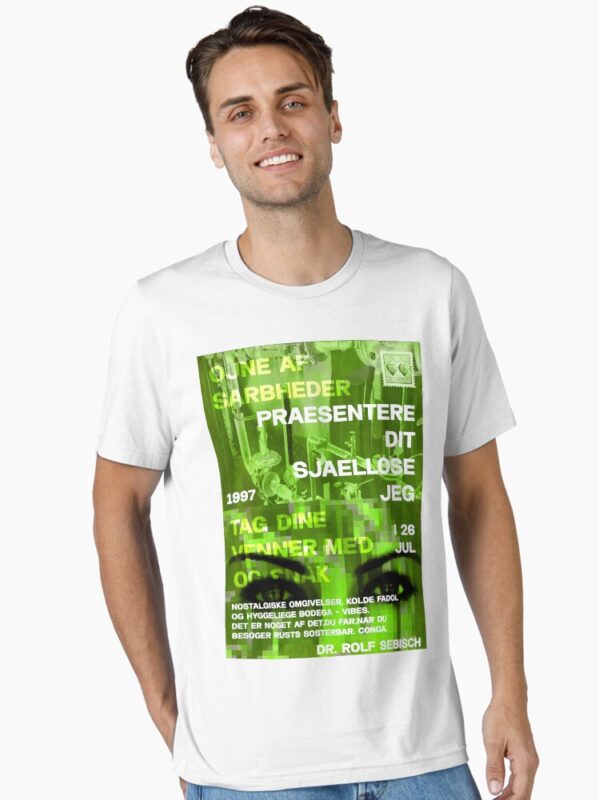 "Industrial Green" matrix style conceptual poster on melancholy Essential T-Shirt