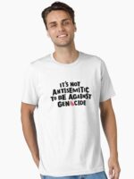It's Not Antisemitic To Be Against Genocide Essential T-Shirt