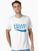 POCARI SWEAT Blue Essential T-Shirt