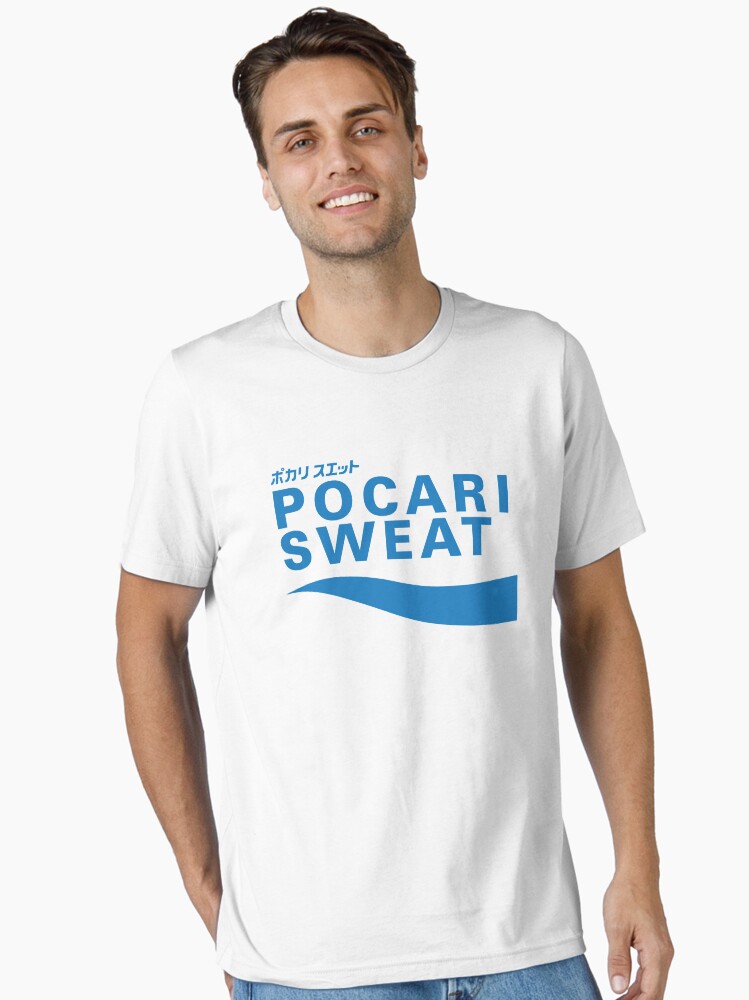 POCARI SWEAT Blue Essential T-Shirt