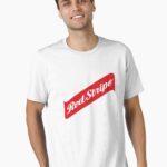 Red Stripe Essential T-Shirt