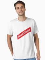 Red Stripe Essential T-Shirt