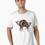 D is for Duiker,Duiker Artwork – Small Forest Antelope Illustration and African Wildlife Design Essential T-Shirt