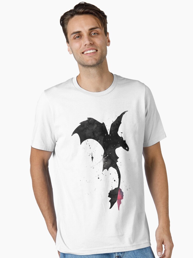 Splatter Toothless Dragon Essential T-Shirt