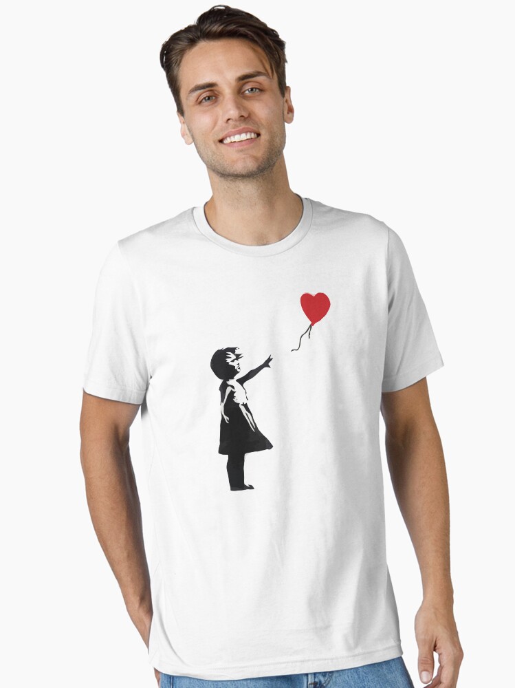 Banksy - Girl with Balloon Essential T-Shirt