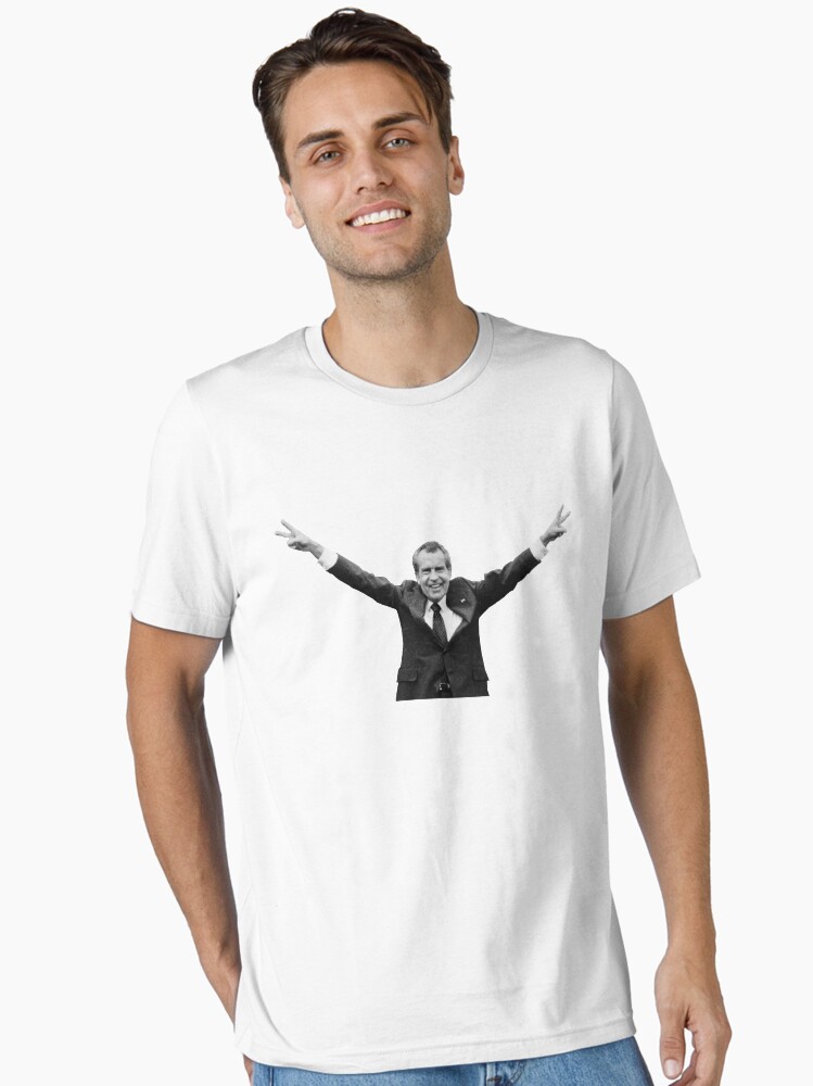Nixon Helicopter Peace Sign Essential T-Shirt