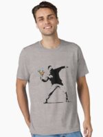 Banksy - Flower thrower Essential T-Shirt