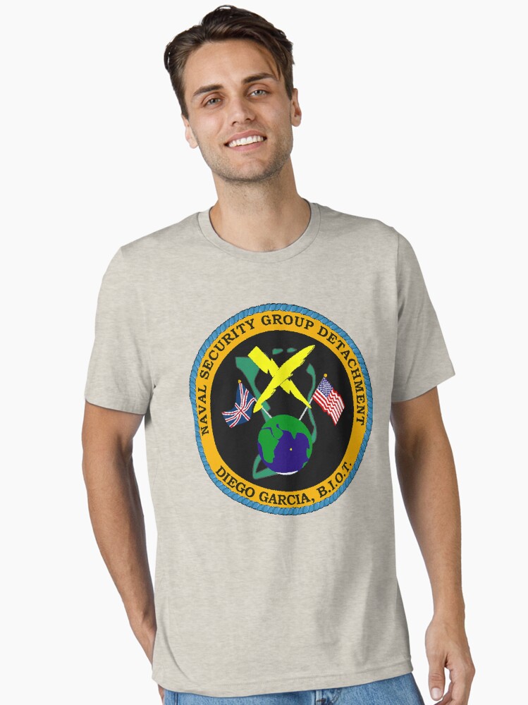 NAVAL SECURITY GROUP DETACHMENT, DIEGO GARCIA, B.I.O.T. Essential T-Shirt