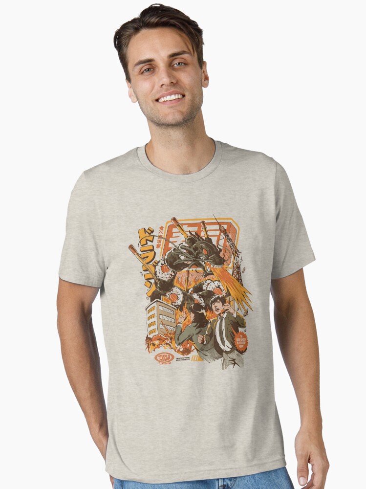 Sushi Dragon Attack Essential T-Shirt
