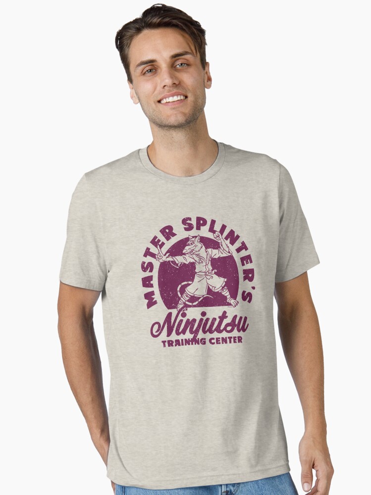Teenage Mutant Ninja Turtles Master Splinter's Retro Logo Essential T-Shirt