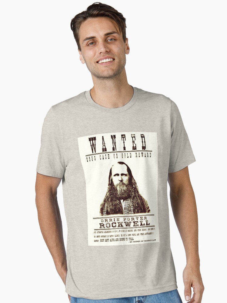 Porter Rockwell Wanted Essential T-Shirt