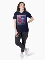 Doodle Kitty's Magical Ride Essential T-Shirt