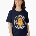 I Choose Violence Funny Duck by Tobe Fonseca Essential T-Shirt