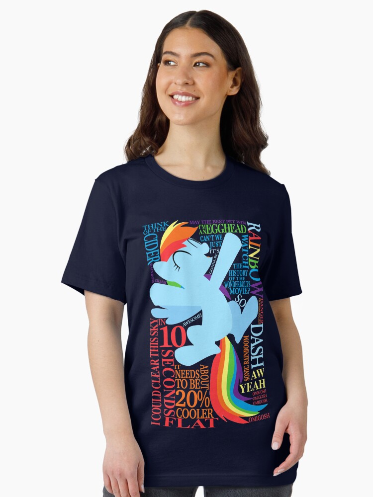 The Many Words of Rainbow Dash Essential T-Shirt