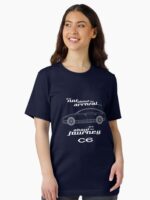 Cit roen C6 Graphic Art. "It's not about the arrival, it's about the journey" Essential T-Shirt