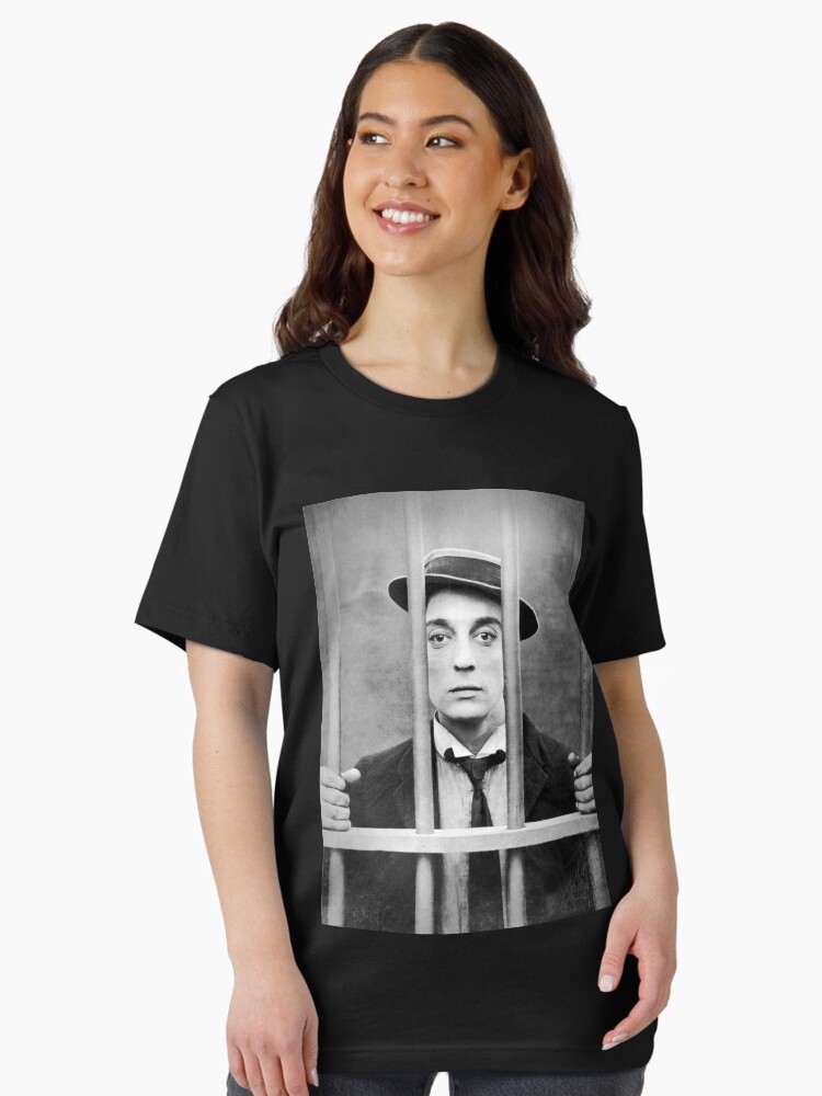 Buster Keaton - Cops - BW Vintage - D17 Essential T-Shirt
