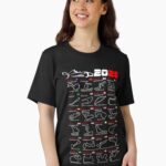 Calendar Formula race cars 2026 named circuits v2 Essential T-Shirt