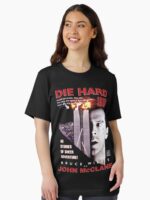 Die Hard Retro Movie Montage Essential T-Shirt