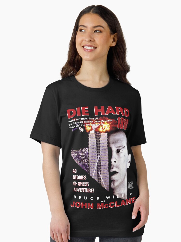 Die Hard Retro Movie Montage Essential T-Shirt