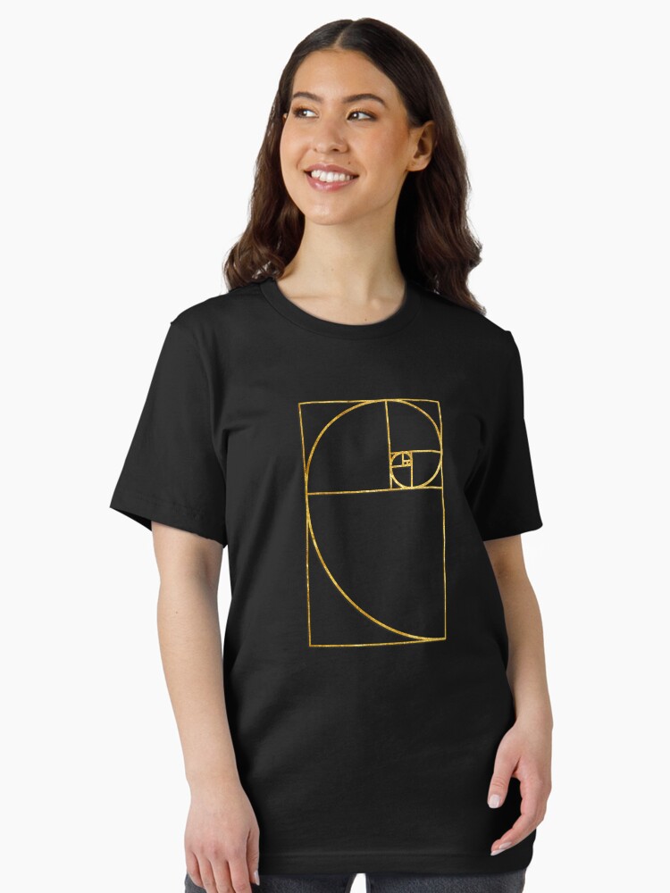 Golden Ratio Sacred Fibonacci Spiral Essential T-Shirt