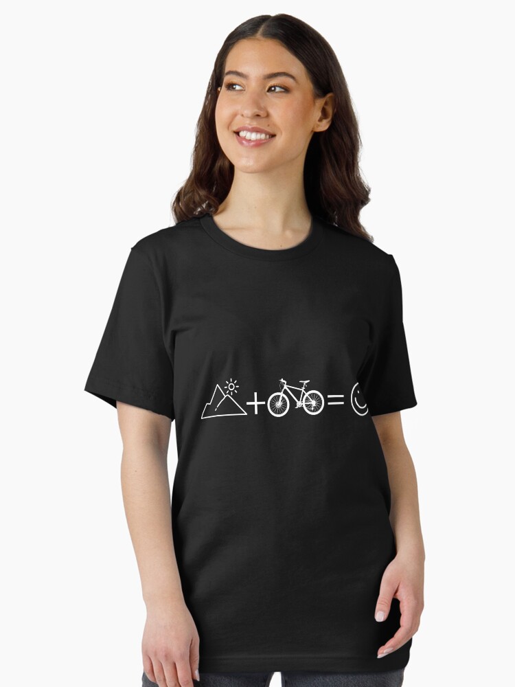 Mountain Biking Happy Face Symbols Essential T-Shirt