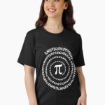 Pi Spiral Math Student Teacher Pi Day Art Pi Gear Essential T-Shirt