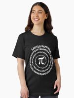 Pi Spiral Math Student Teacher Pi Day Art Pi Gear Essential T-Shirt