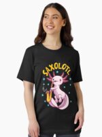 Saxolotl Sax Playing Axolotl Pun Walking Fish Essential T-Shirt