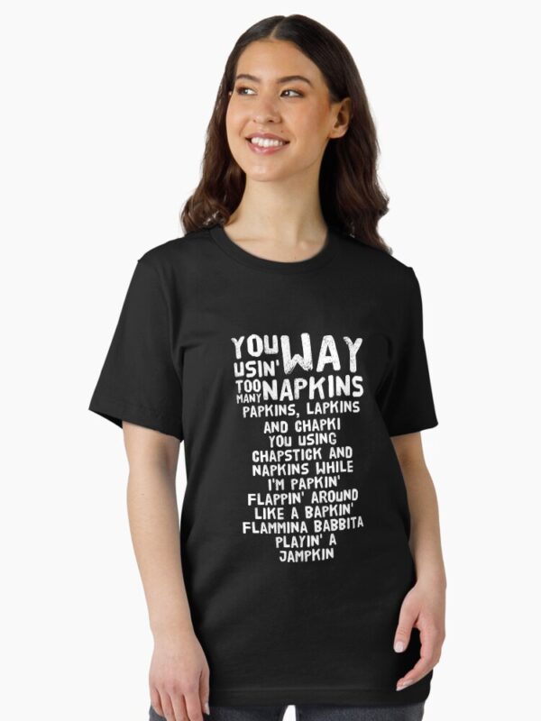 “You using way too many napkins” - Eminem Essential T-Shirt