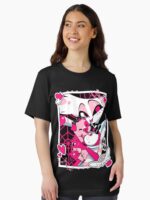 Angel Dust and Fat Nugget Selfie - Hazbin Hotel Essential T-Shirt