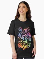 Dragon fire dark rainbow Essential T-Shirt
