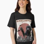 Black Labzilla - Giant Labrador Retriever Lab Dog Monster Essential T-Shirt