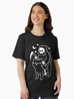 Death Rides A Black Cat Essential T-Shirt