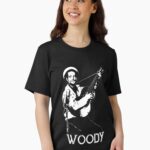 Woody - White Stencil Essential T-Shirt