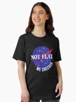 NASA Not Flat We Checked Essential T-Shirt