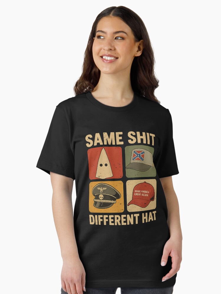Same Sht Different Hat Funny Anti Trump Essential T-Shirt