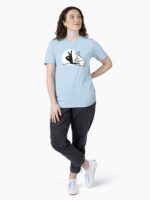 Funny Rabbit hand shadow puppets humor pop art Essential T-Shirt